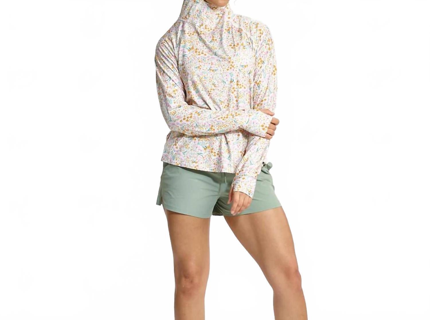 New Skida Viska Upf Sun Hoodie In Elysian Fields — image 3 of 4
